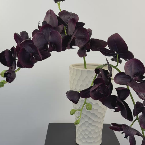 Künstliche Orchidee wie echt, lila, 105cm – Video