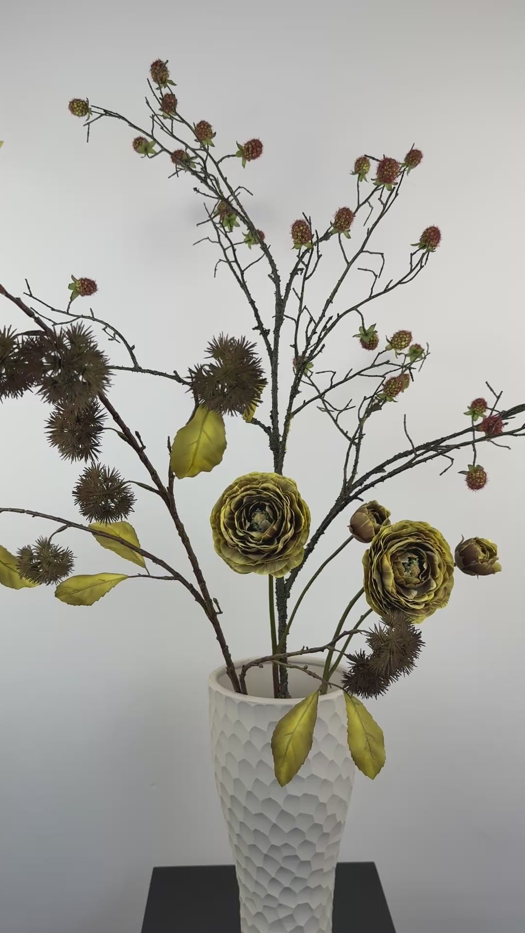 Kunstblumen Bouquet „October Crush“ wie echt – Silk-ka – Video