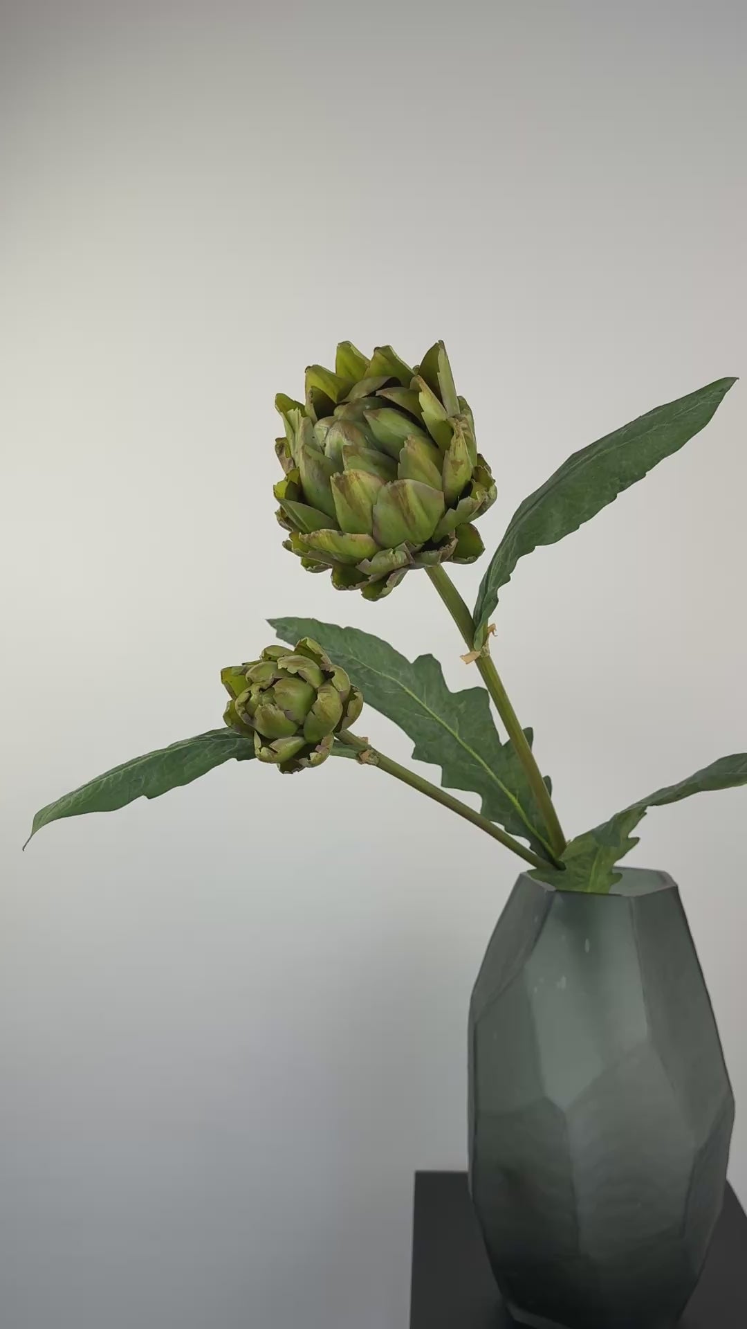Künstliche Artischocke wie echt, grün und lila, 99cm – Video