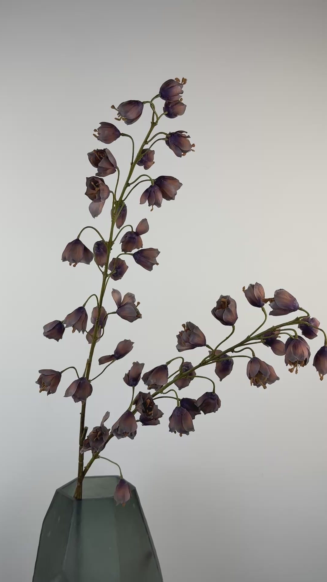 Künstliche Fritillaria / Schachbrettblume wie echt, lila, 111cm – Video