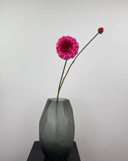 Künstliche Dahlie wie echt, pink, 86cm