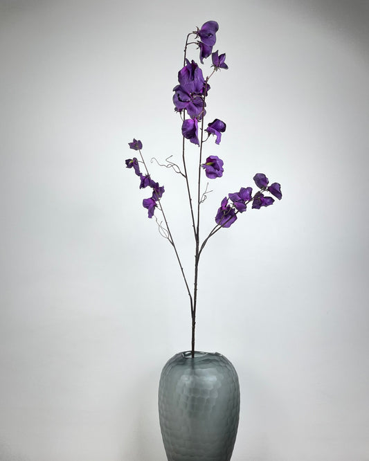 Künstlicher Lathyrus wie echt, Platterbse, lila, 117cm